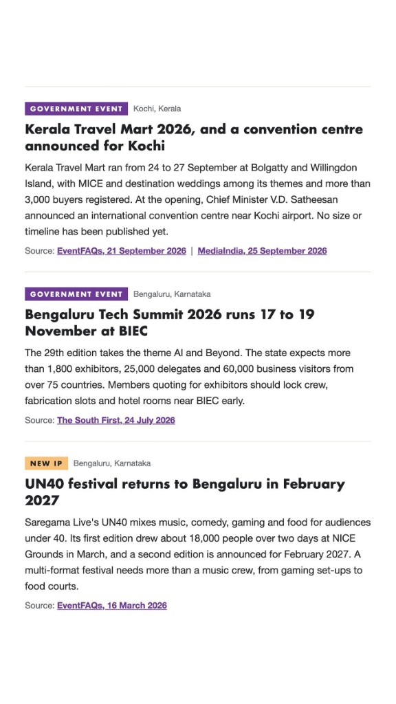 Government events